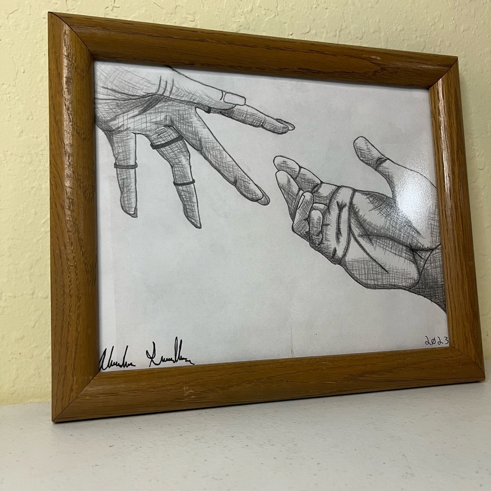 Decoration for Living Room Aspiration Art Drawing by Alexander Randles